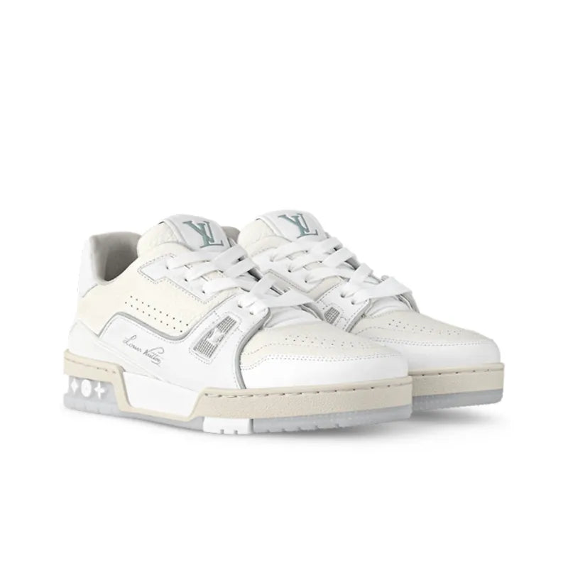 White Grained Calf Leather