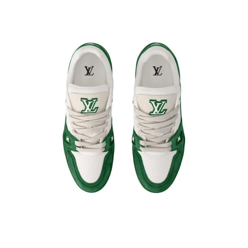 "Green Grained Calf Leather"