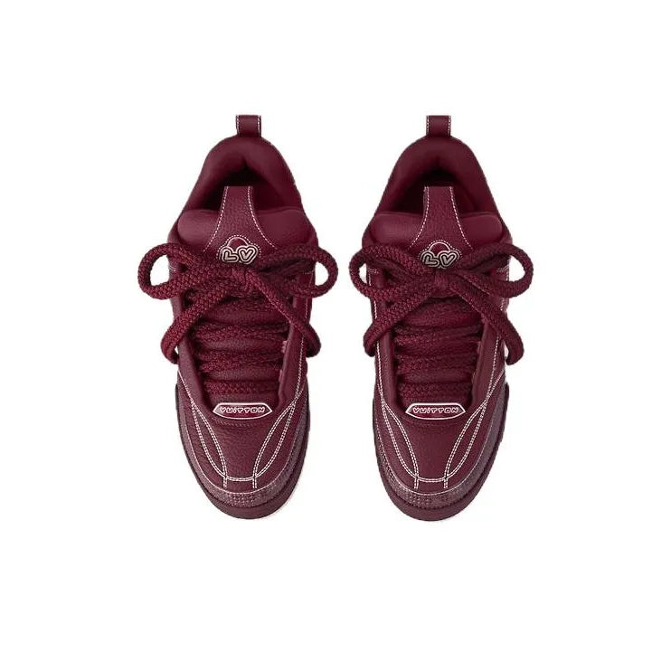 'Bordeaux Bloom Skate'