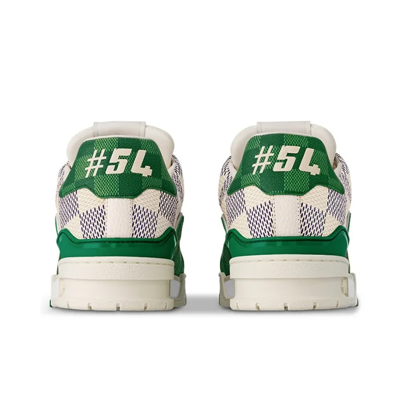 Green Damier Canvas