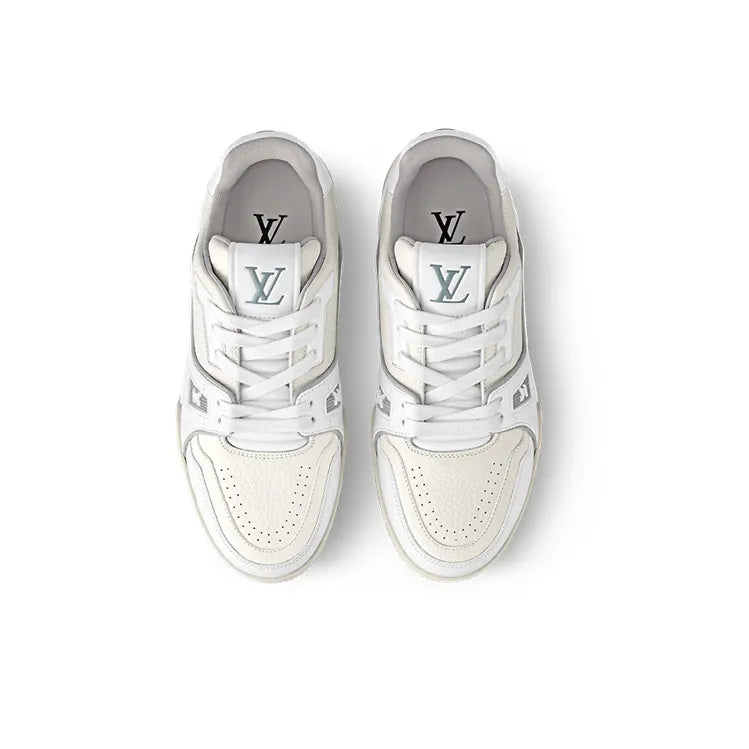 White Grained Calf Leather