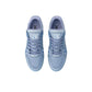 Blue Grained Calf Leather