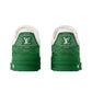 "Green Grained Calf Leather"