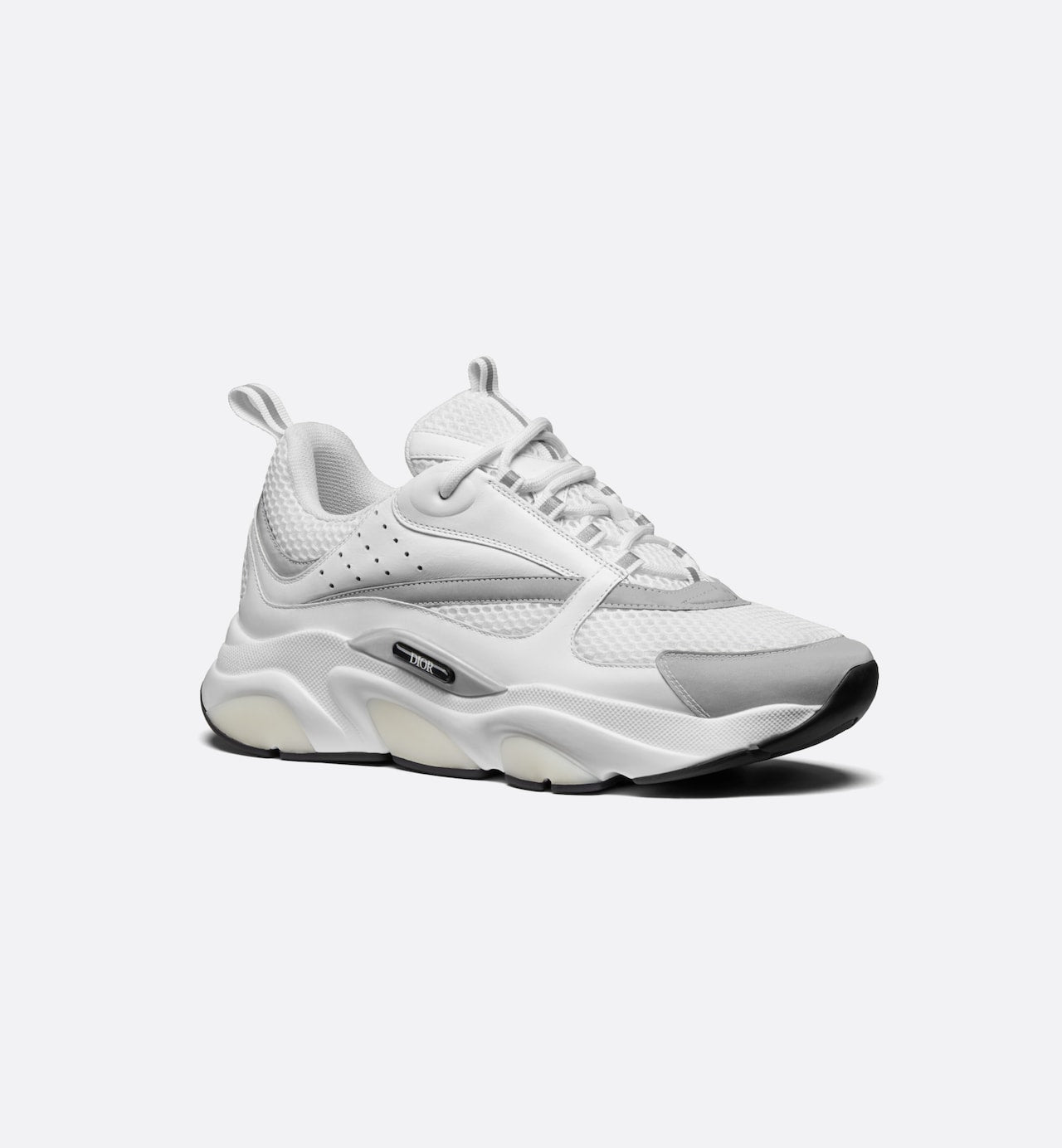 'White Reflective Calfskin'