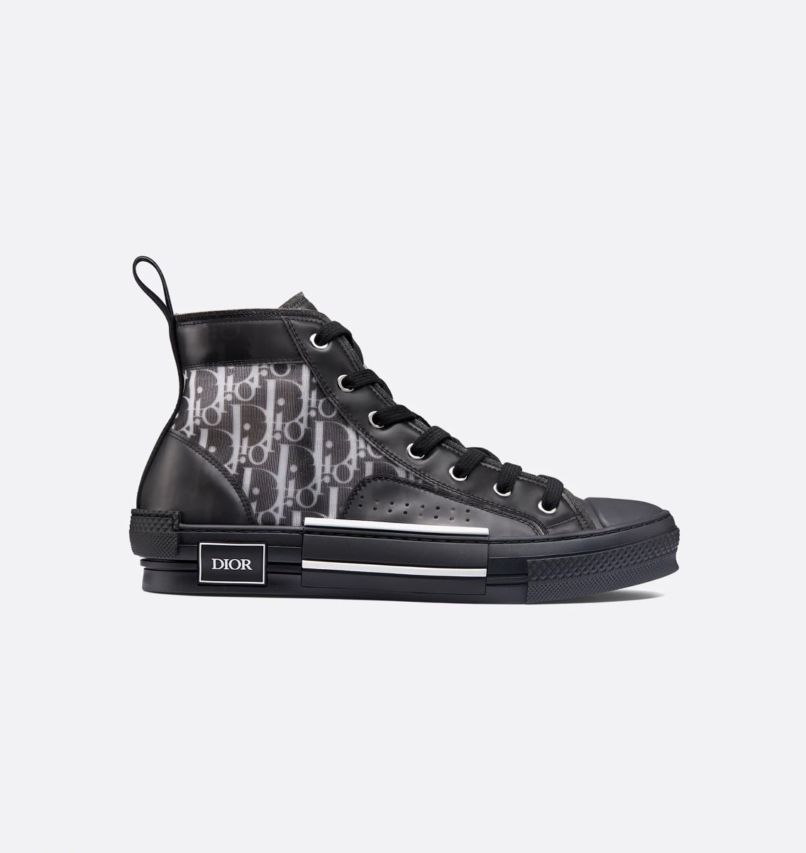 'Black Calfskin And White'