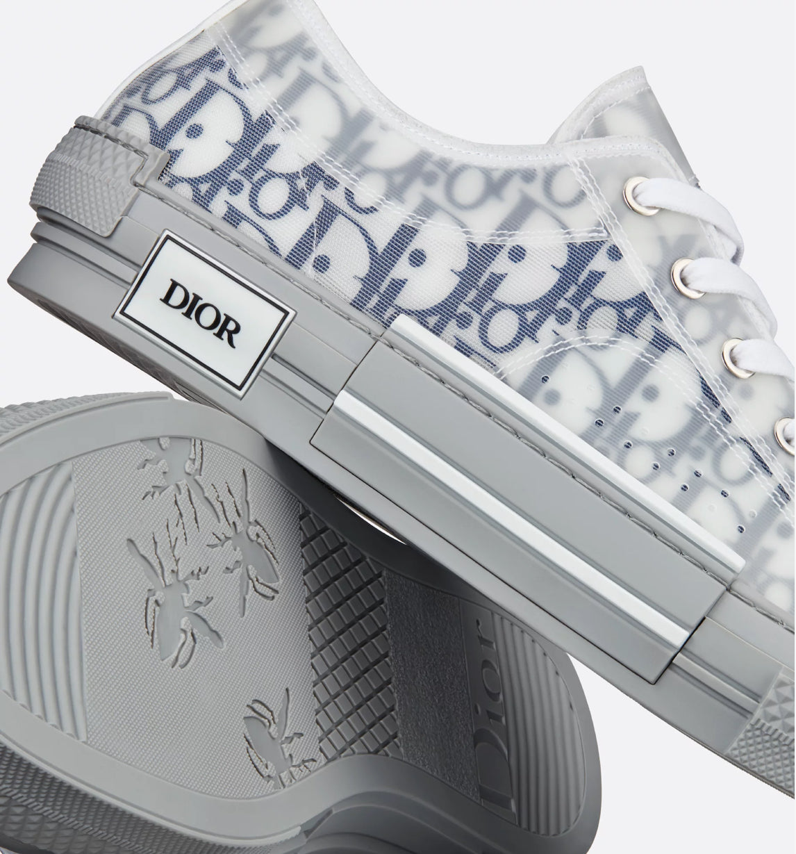 'White and Navy Blue'