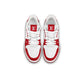 Red Monogram Embossed Calf Leather