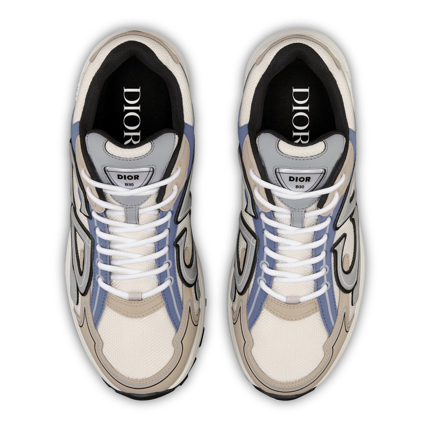 "Cream Beige Blue Grey"