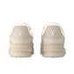 "Beige Grained Calf Leather"