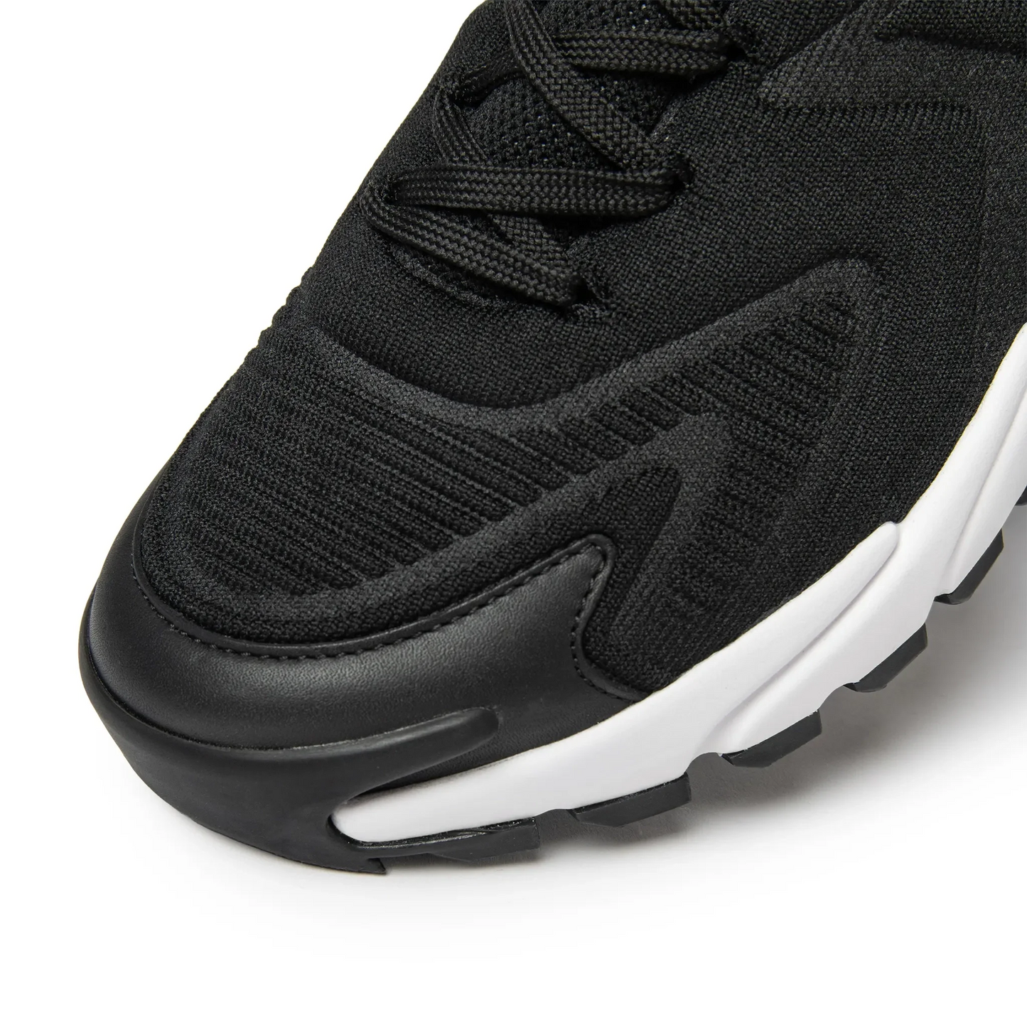 Toe View of Louis Vuitton LV Runner Tatic Black Sneaker