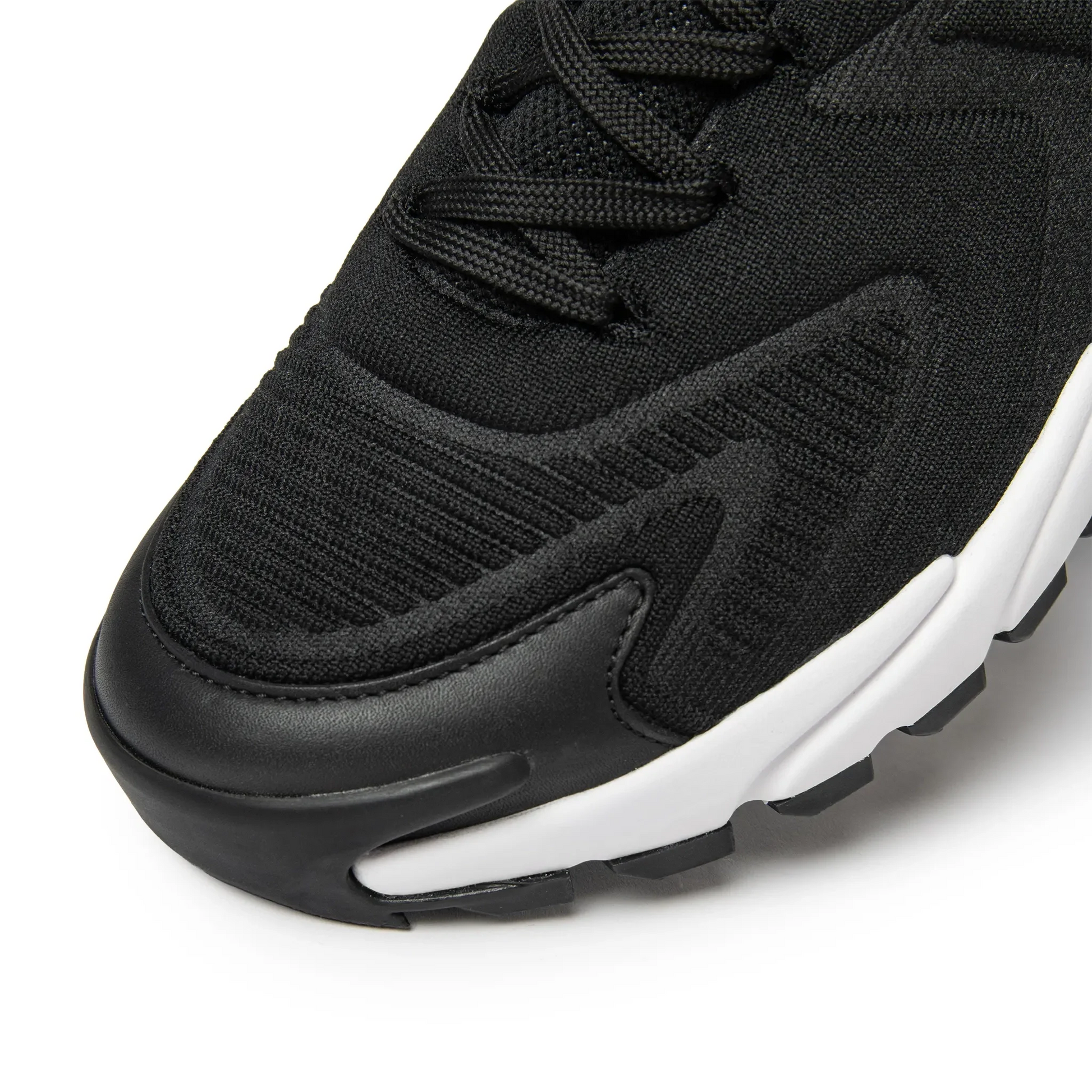 Toe View of Louis Vuitton LV Runner Tatic Black Sneaker