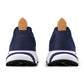 Back Side View of Louis Vuitton LV Runner Tatic Navy Sneaker 1AILJW