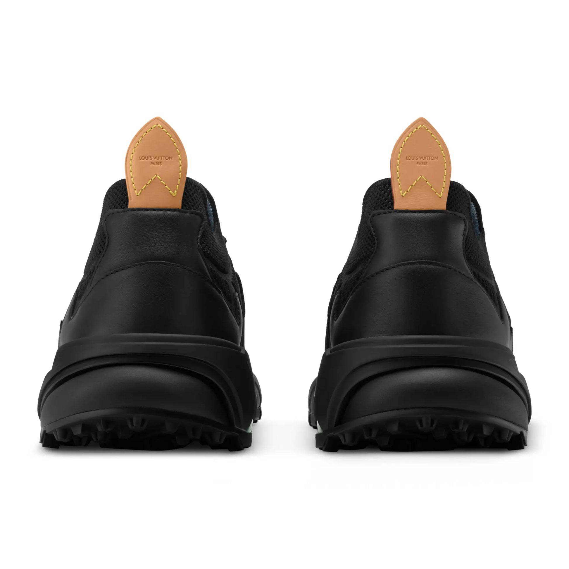 Back View Of Louis Vuitton LV Runner Tatic Triple Black 1AINL3