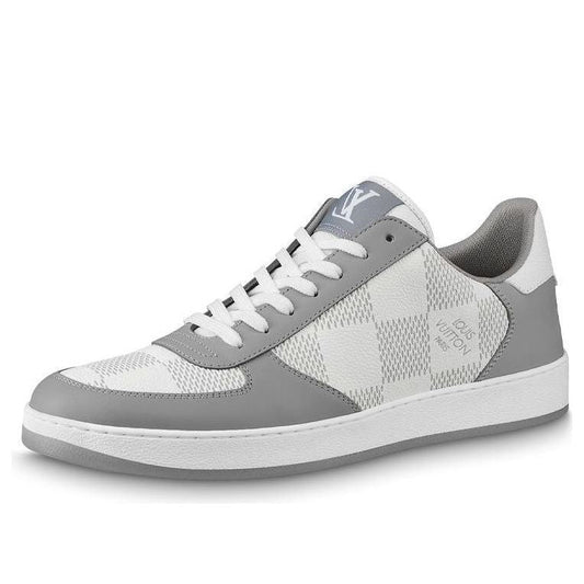 LOUIS VUITTON LV Rivoli Sneakers 'Grey with Plaid' 1A9ZEO - main-square_ba99edb2-c662-4774-8c1a-74f63f64cfc9